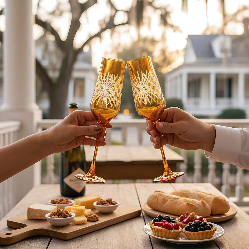 Éclat Kristal Flüt Kadeh - Margerie Crystal