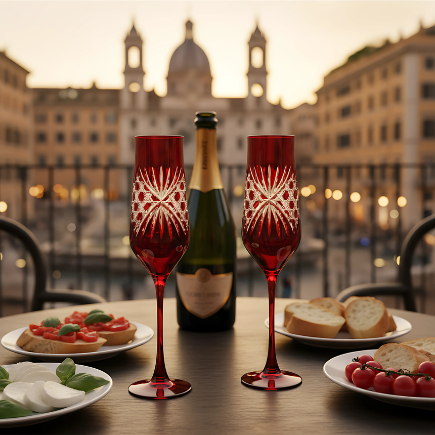 Éclat Kristal Flüt Kadeh - Margerie Crystal