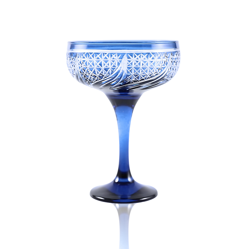 Aurora Kup Ayaklı Bardak - Margerie Crystal