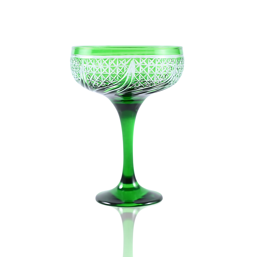 Aurora Kup Ayaklı Bardak - Margerie Crystal