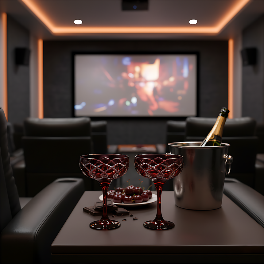 Heritage Kup Ayaklı Bardak - Margerie Crystal