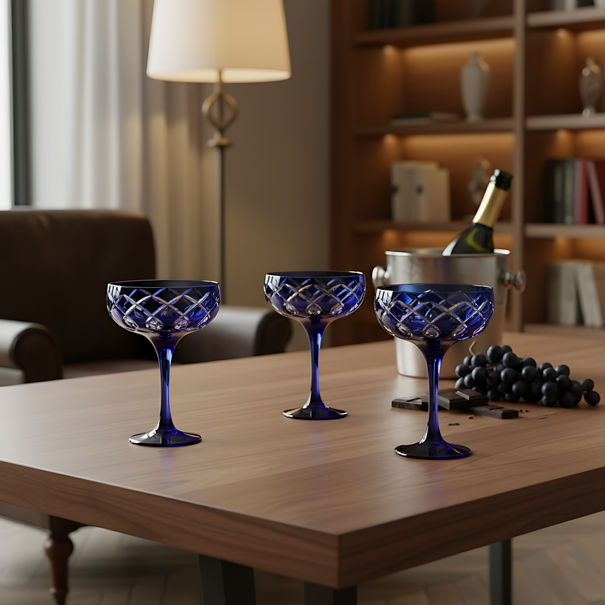 Heritage Kup Ayaklı Bardak - Margerie Crystal