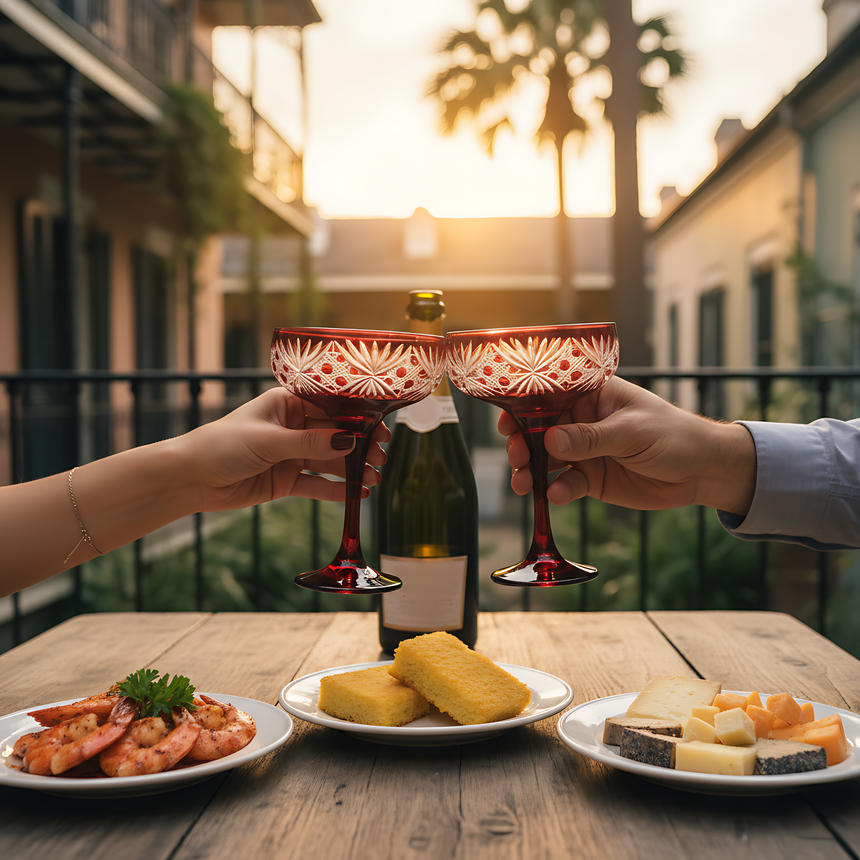 Éclat Kup Ayaklı Bardak - Margerie Crystal