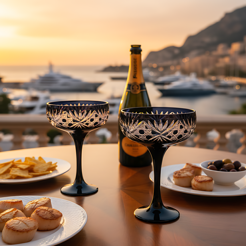 Éclat Kup Ayaklı Bardak - Margerie Crystal