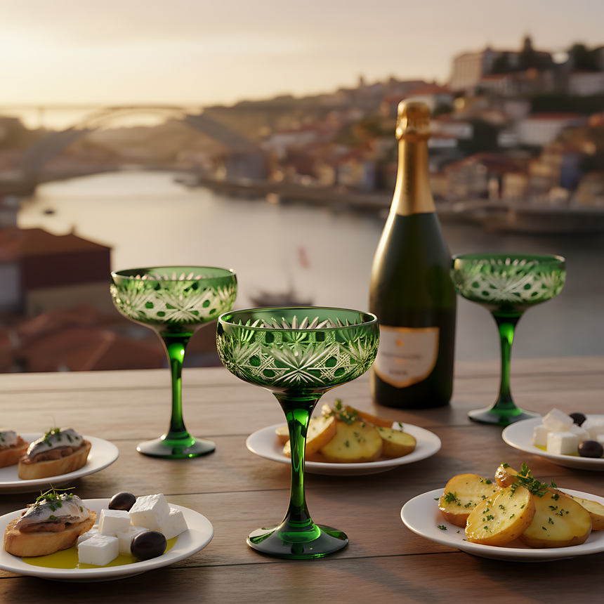 Éclat Kup Ayaklı Bardak - Margerie Crystal