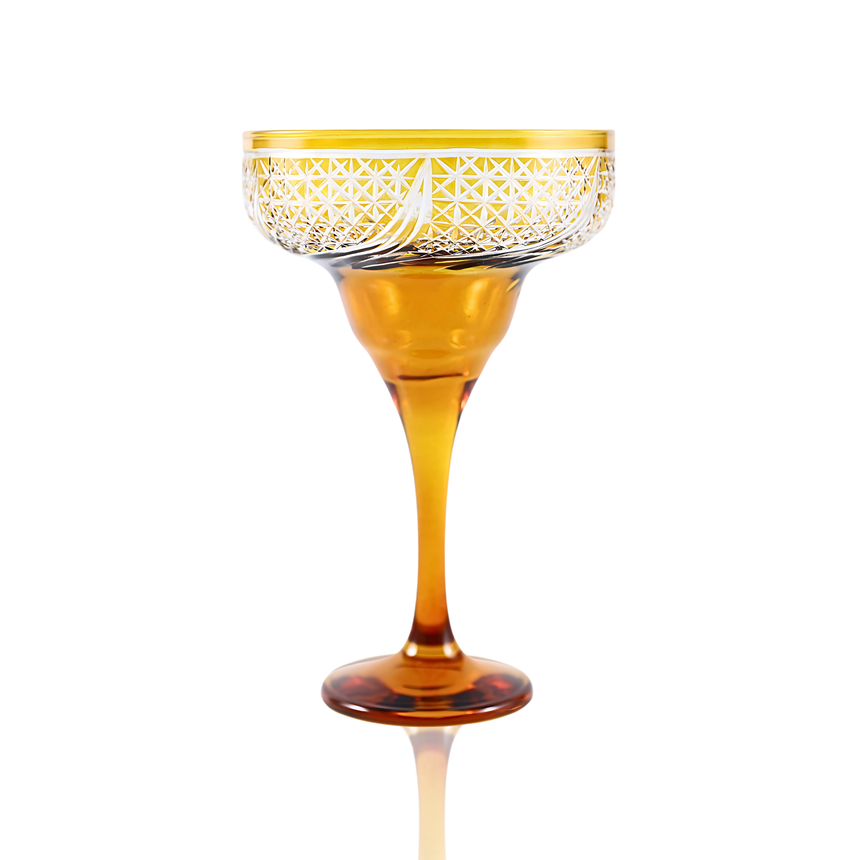 Aurora Kup Ayaklı Kadeh - Margerie Crystal