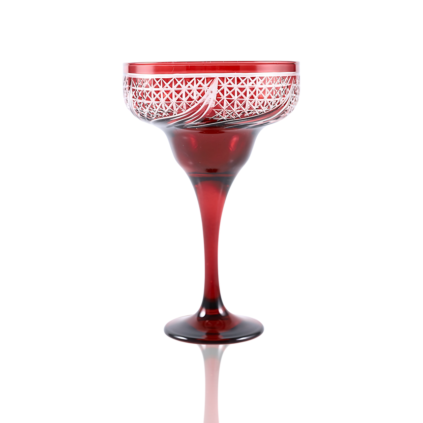 Aurora Kup Ayaklı Kadeh - Margerie Crystal