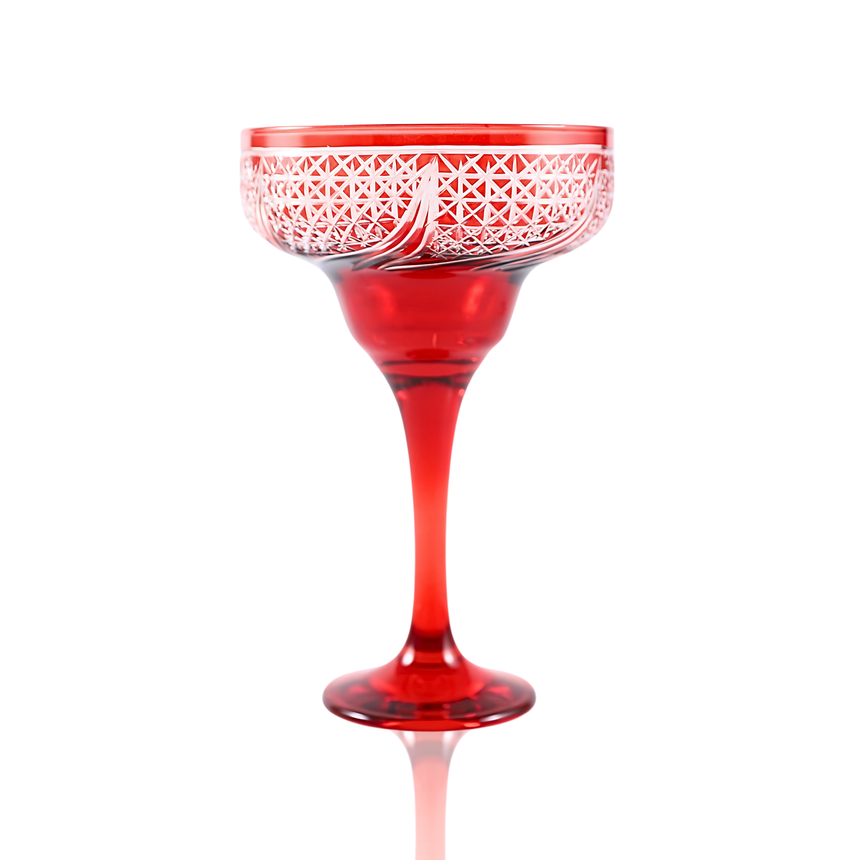 Aurora Kup Ayaklı Kadeh - Margerie Crystal