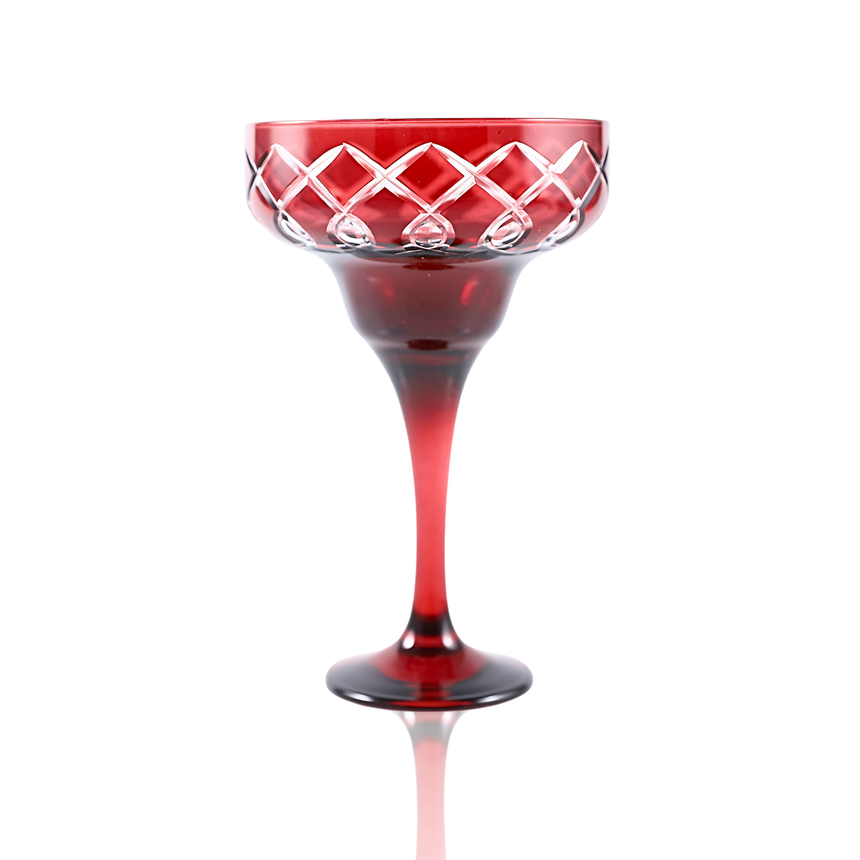 Heritage Kup Ayaklı Kadeh - Margerie Crystal