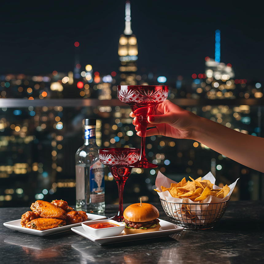 Éclat Kup Ayaklı Kadeh - Margerie Crystal