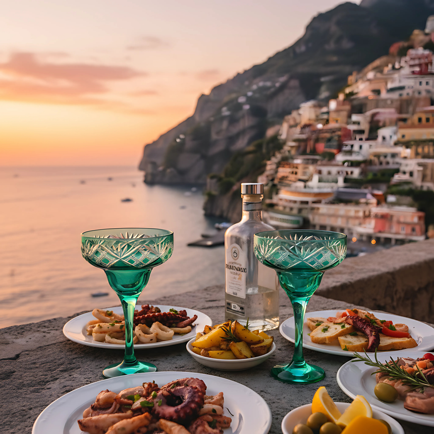 Éclat Kup Ayaklı Kadeh - Margerie Crystal