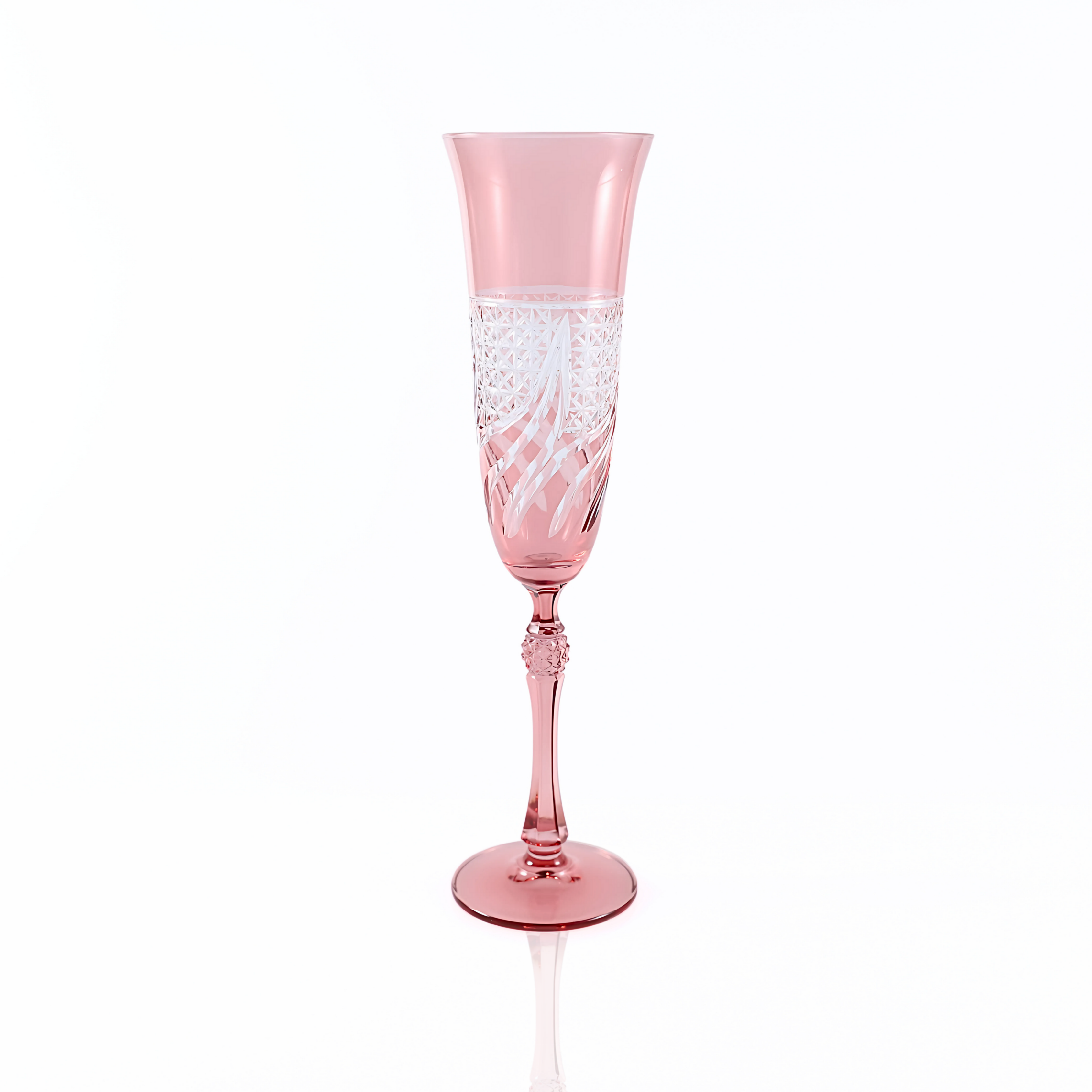 Aurora Kristal Flüt Kadeh - Margerie Crystal