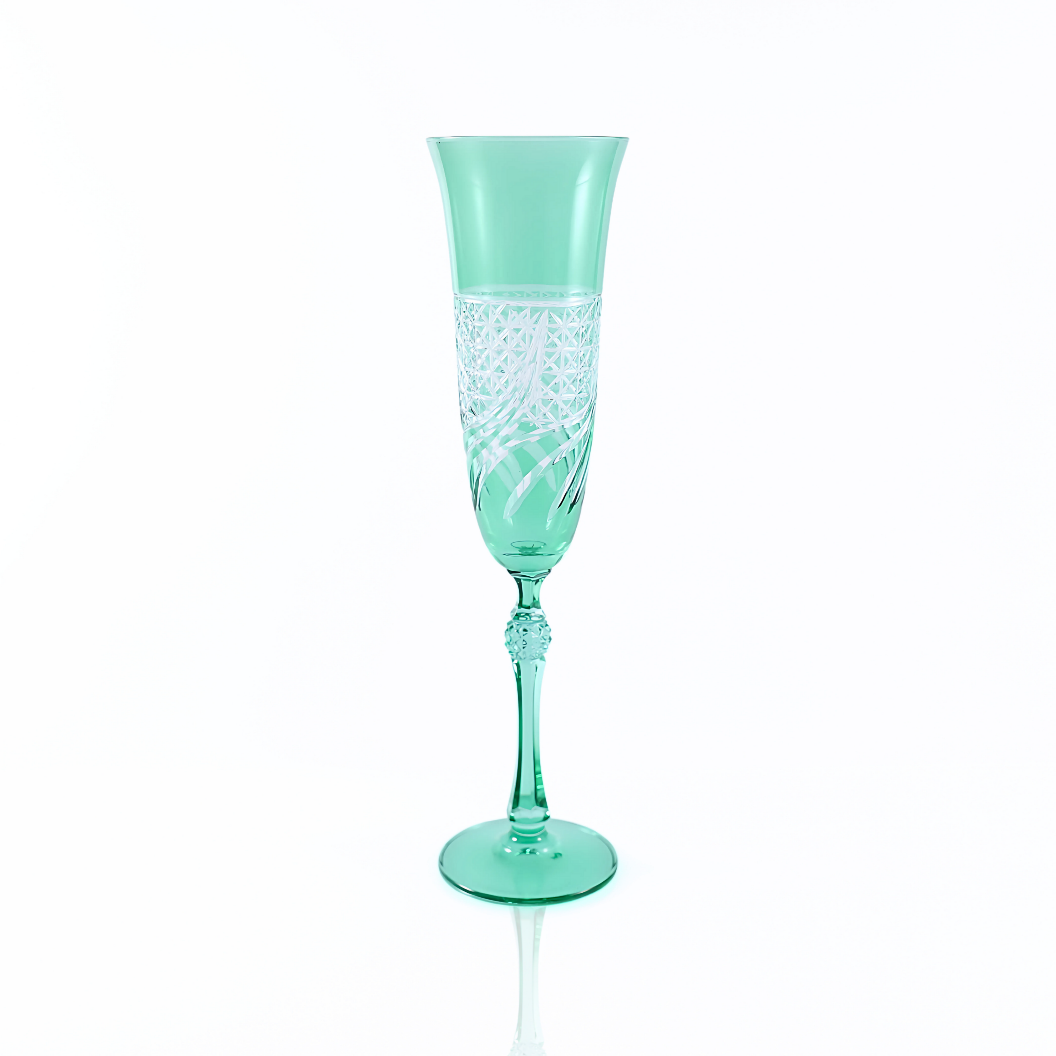 Aurora Kristal Flüt Kadeh - Margerie Crystal