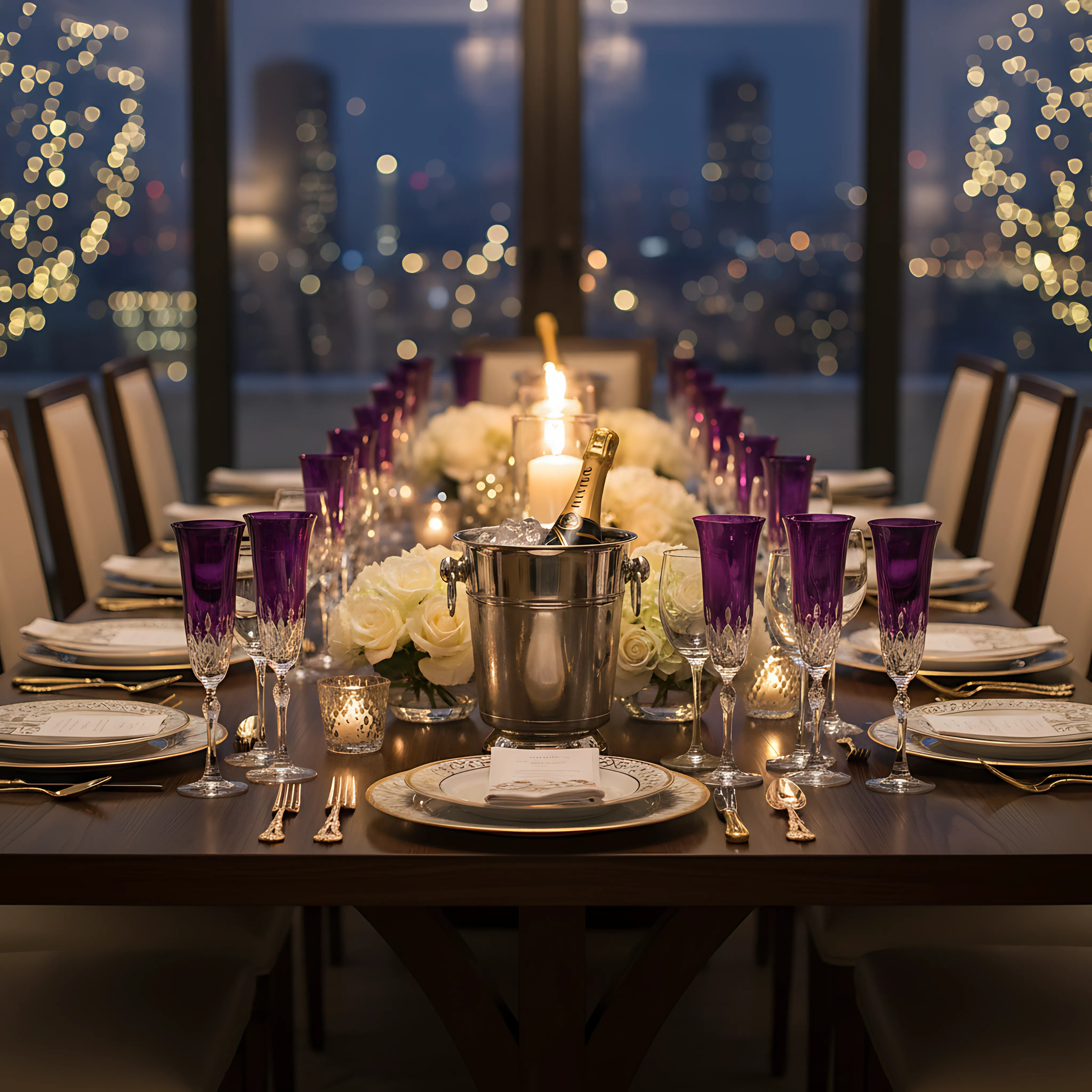 Aria Kristal Flüt Kadeh - Margerie Crystal