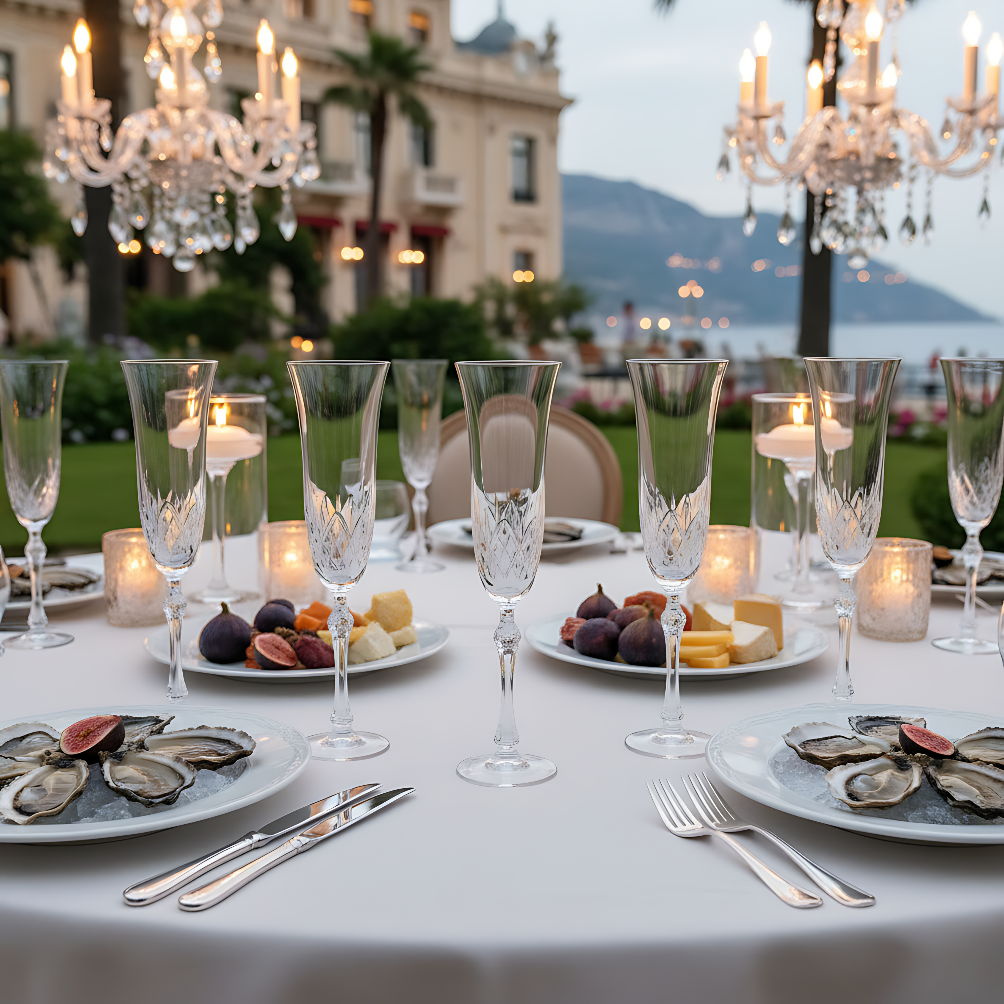 Aria Kristal Flüt Kadeh - Margerie Crystal