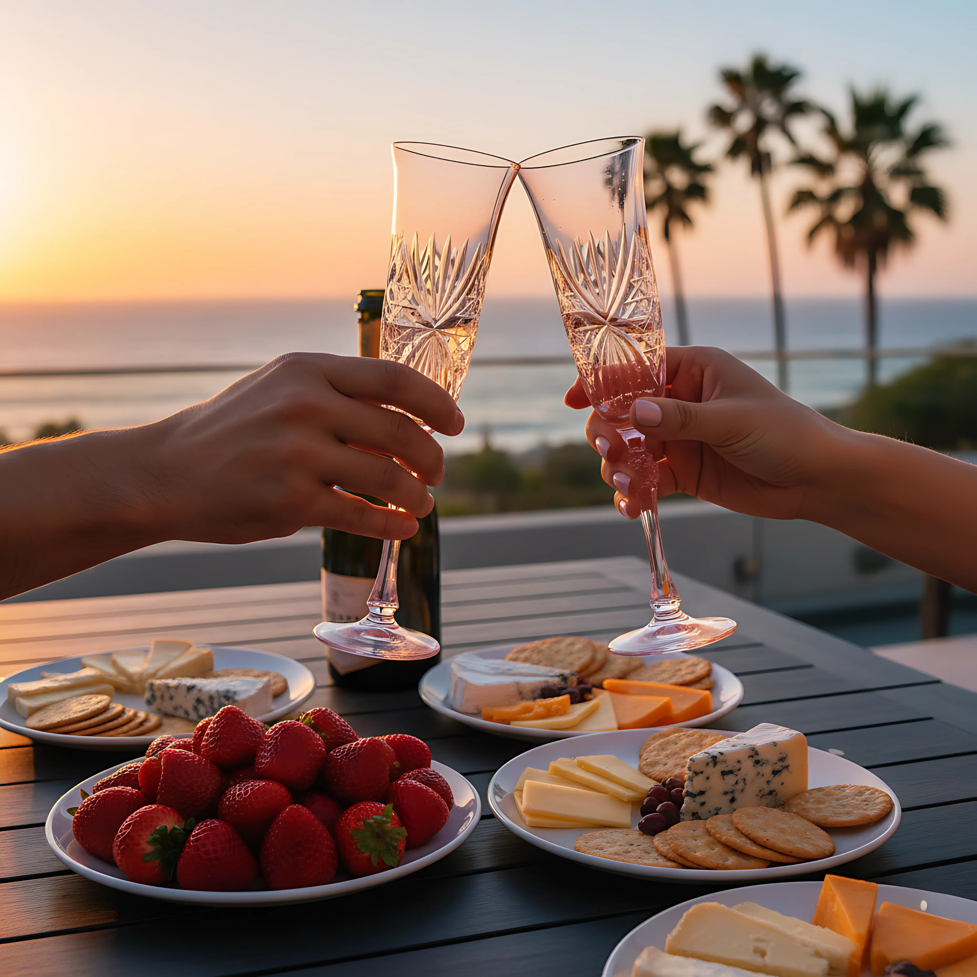 Éclat Kristal Flüt Kadeh - Margerie Crystal