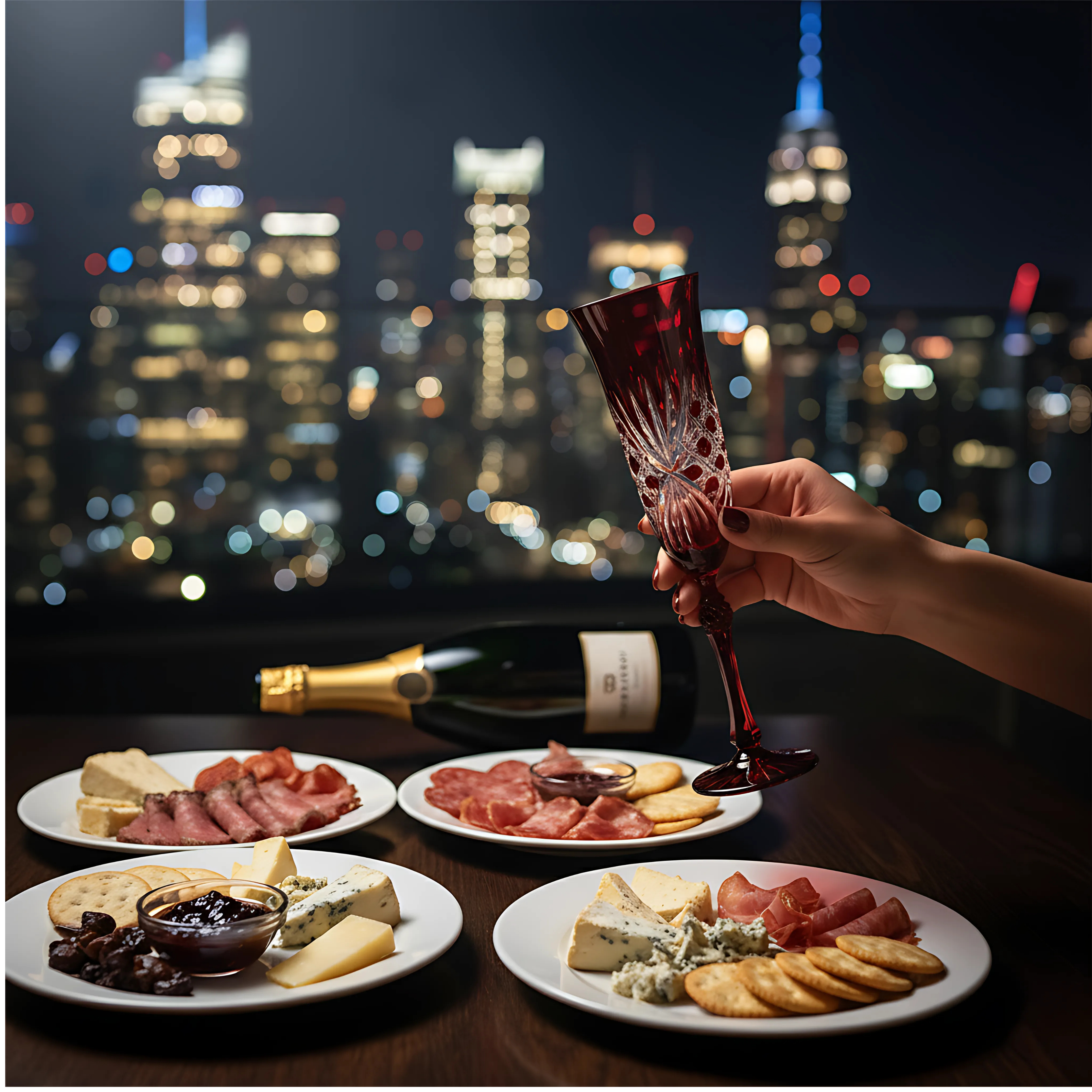 Éclat Kristal Flüt Kadeh - Margerie Crystal