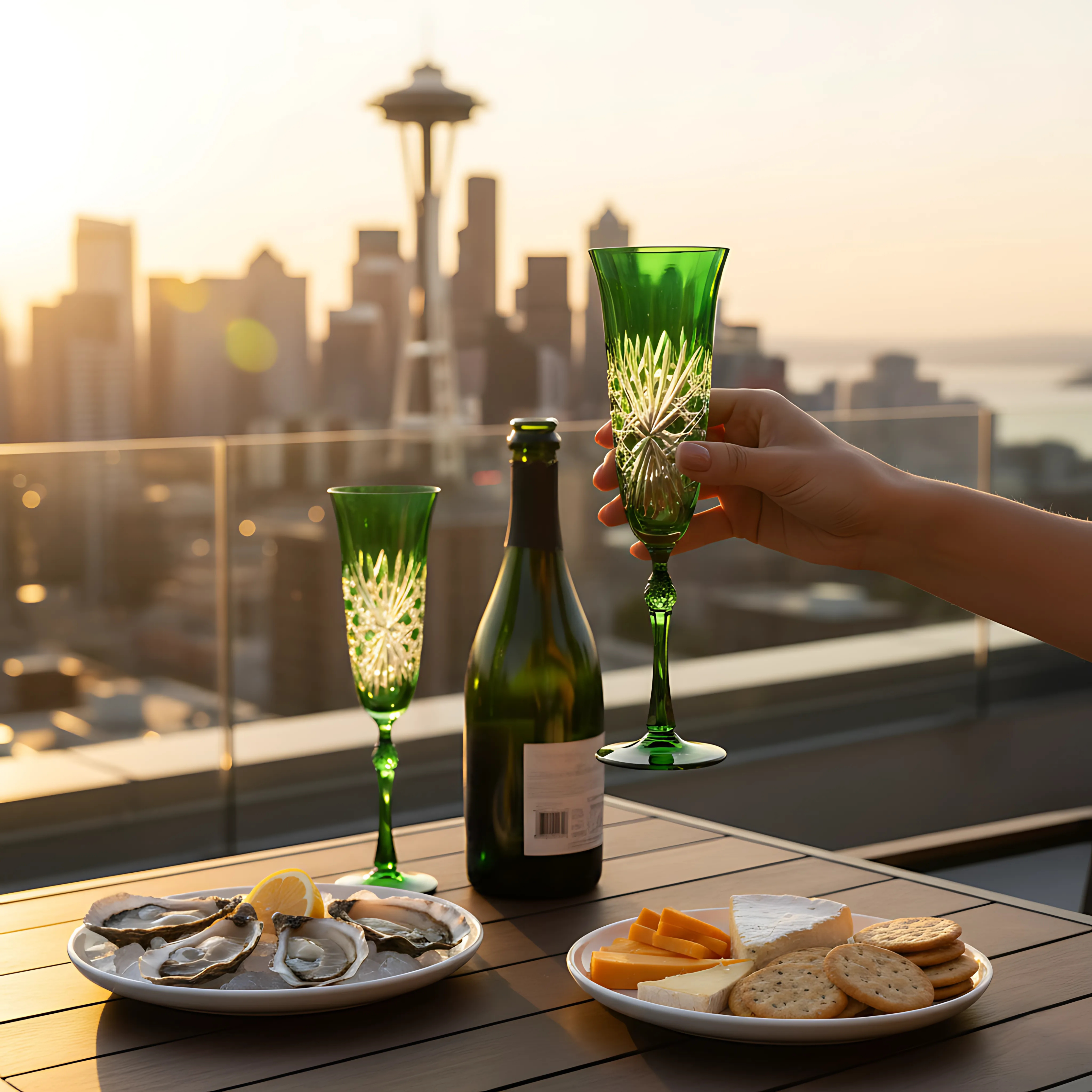 Éclat Kristal Flüt Kadeh - Margerie Crystal