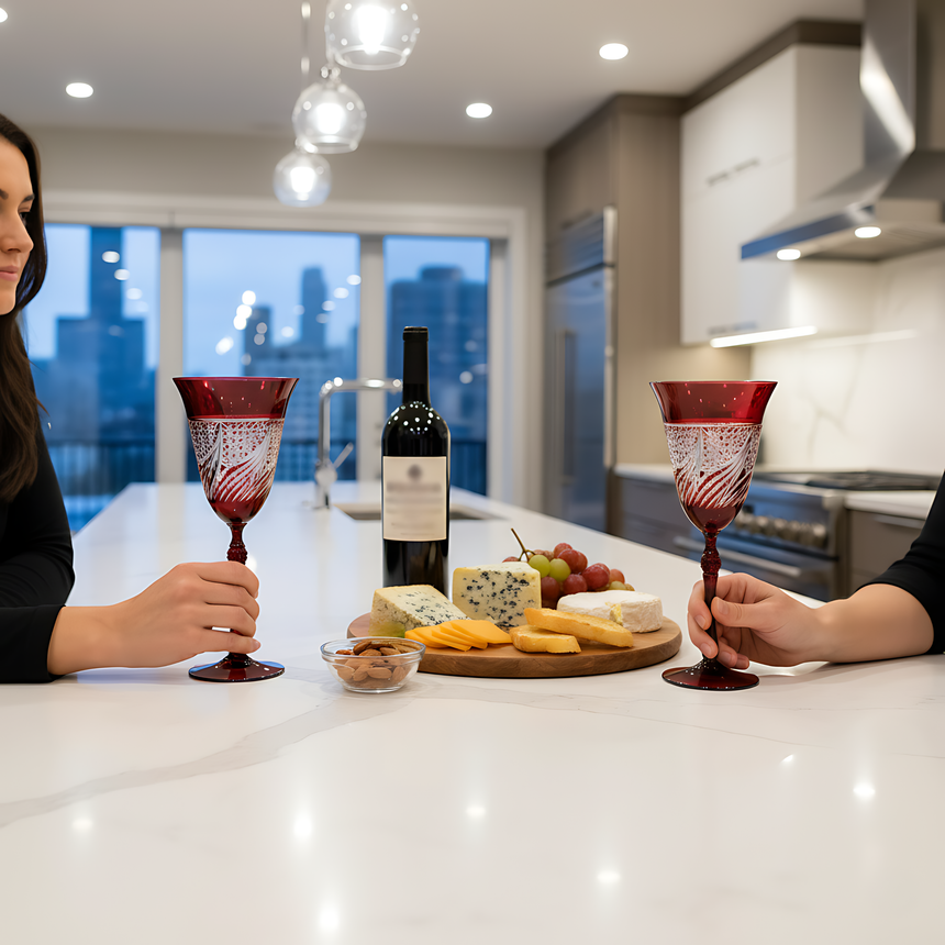 Aurora Kristal Kadeh - Margerie Crystal