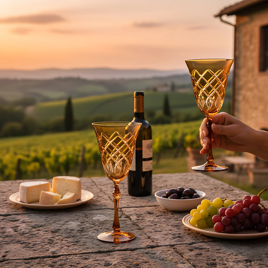 Heritage Kristal Kadeh - Margerie Crystal