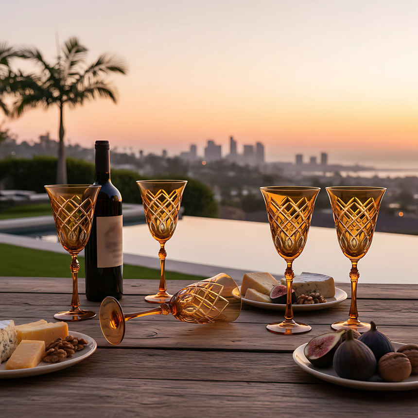 Heritage Kristal Kadeh - Margerie Crystal