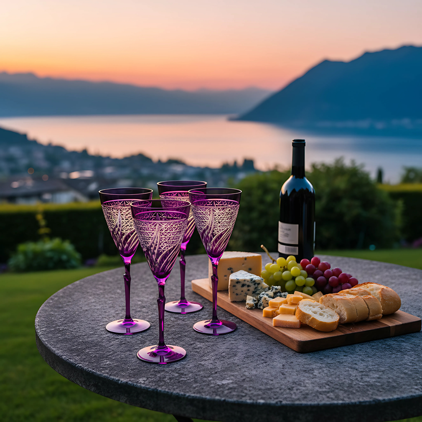 Aurora Kristal Kadeh - Margerie Crystal