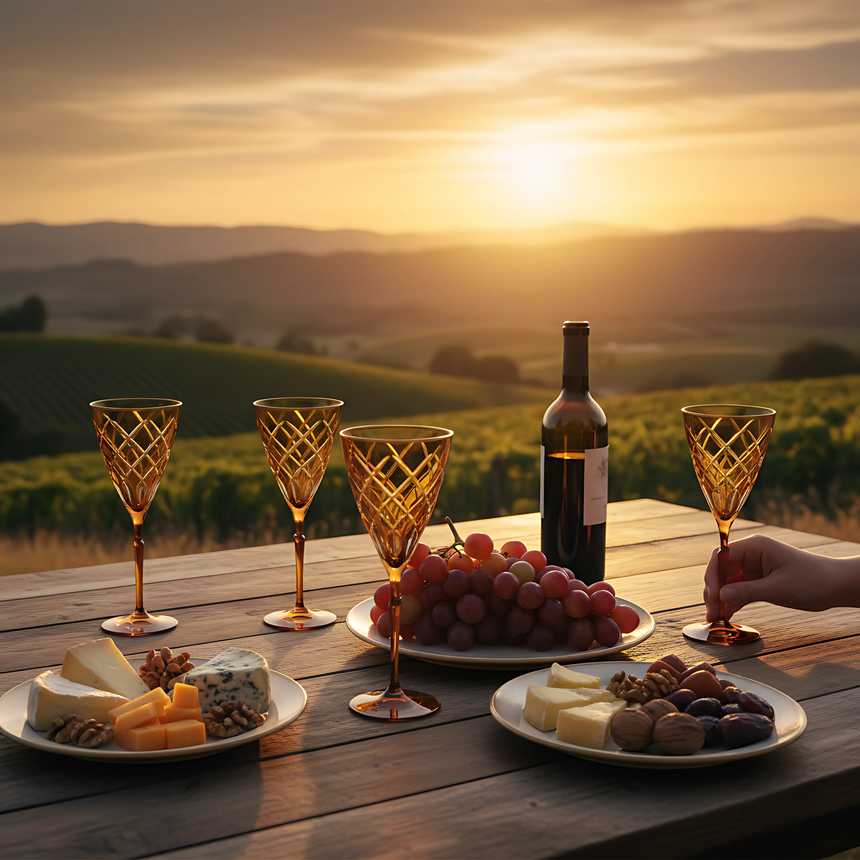 Heritage Kristal Kadeh - Margerie Crystal