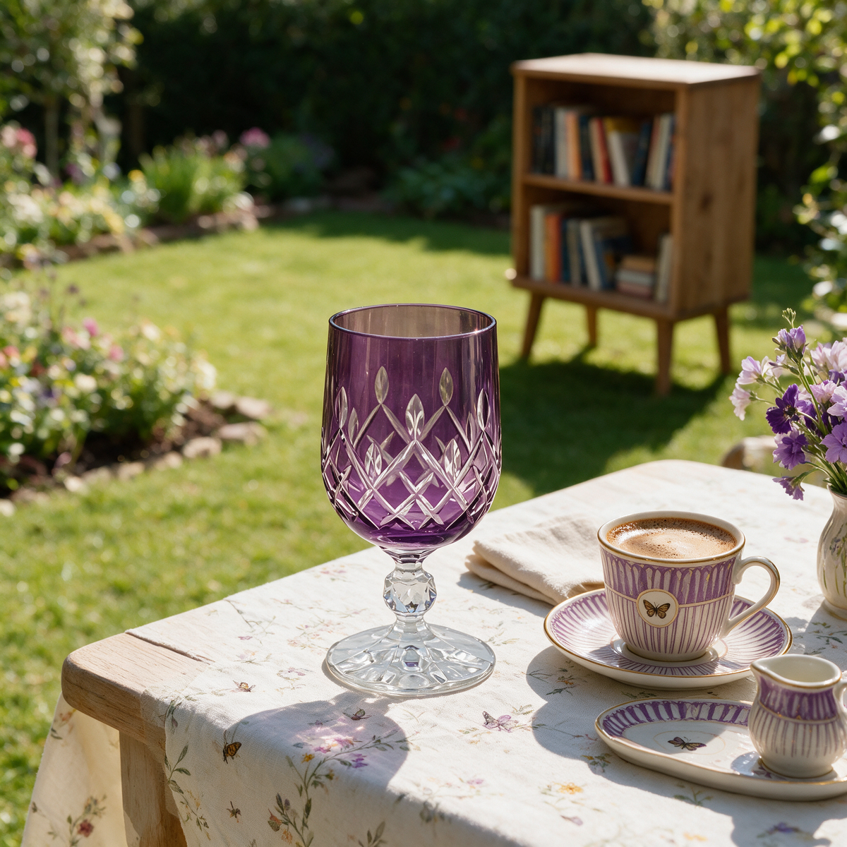 Bohemia Crystal ARIA Kahve Yanı Su Bardağı 135cc