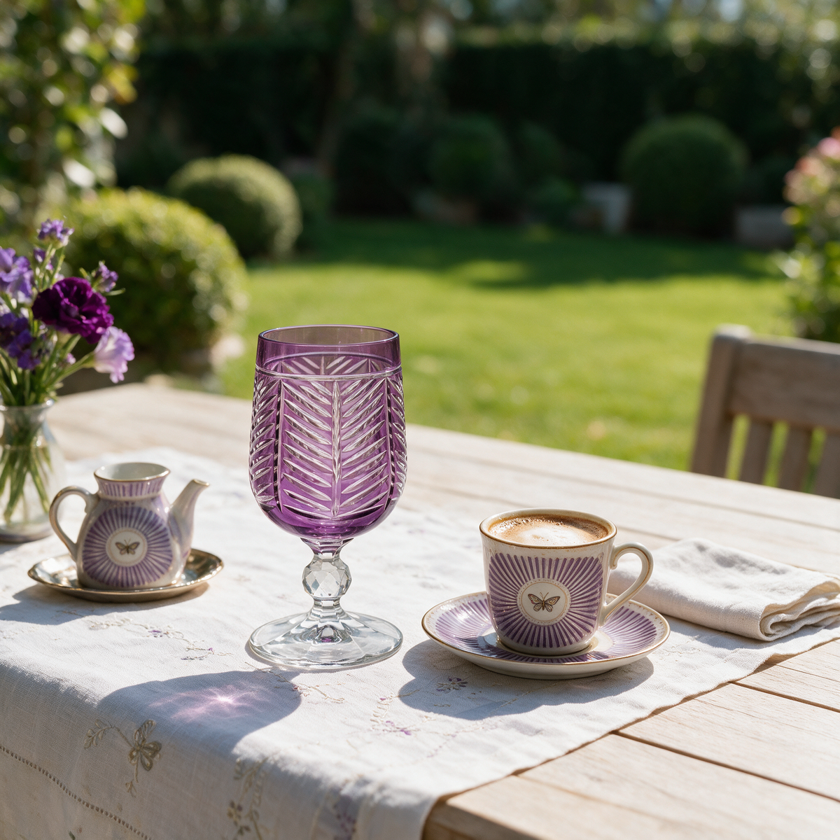 Bohemia Crystal Lanza Coffee Side Water Glass 135cc