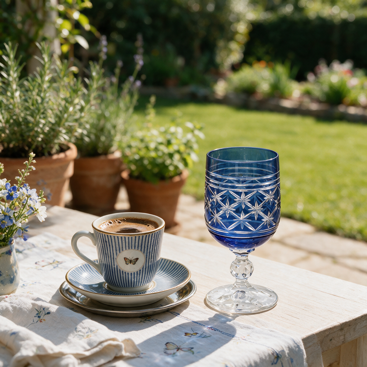 Bohemia Crystal Olia Kahve Yanı Su Bardağı 135cc