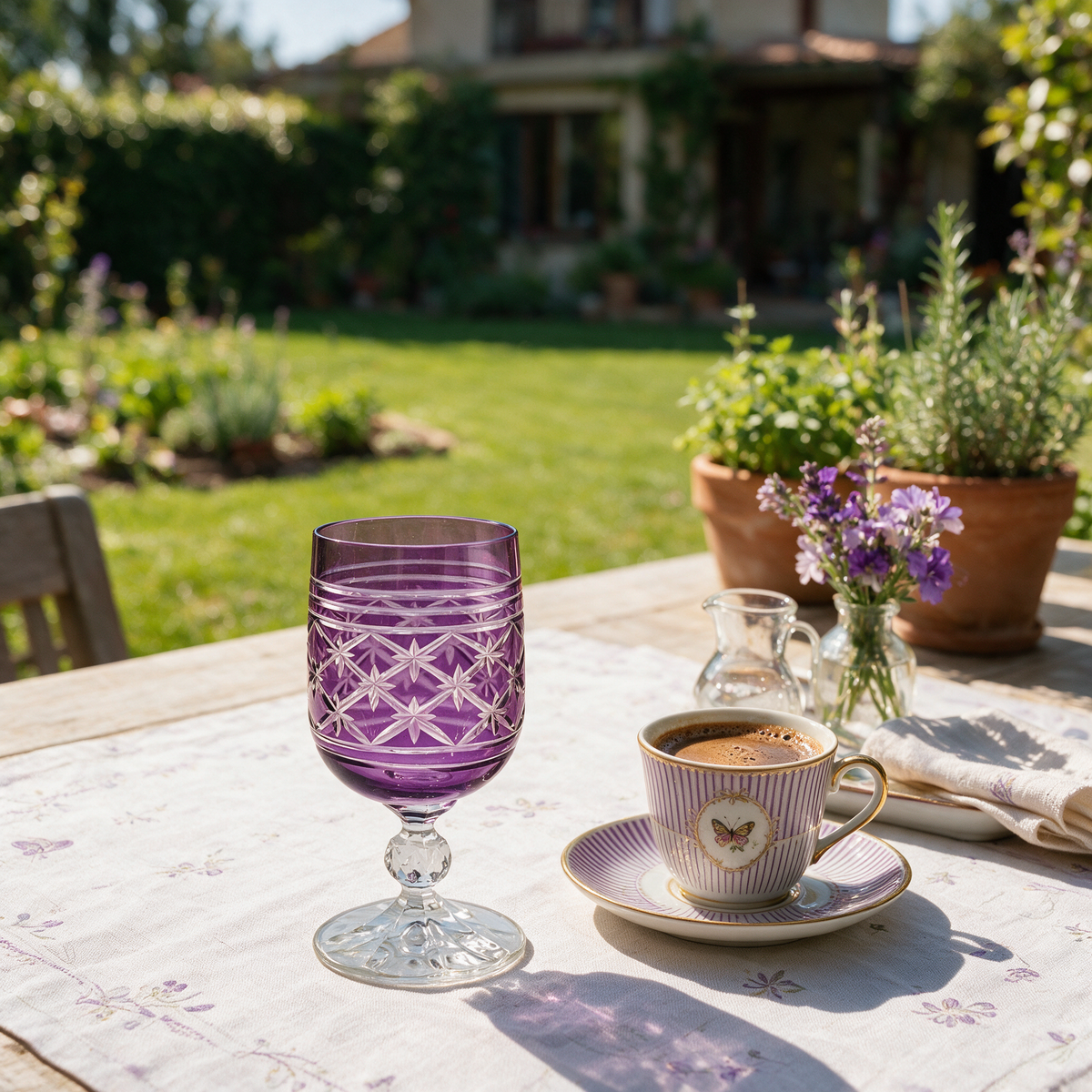 Bohemia Crystal Olia Kahve Yanı Su Bardağı 135cc