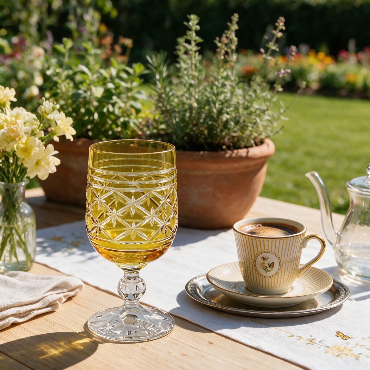 Bohemia Crystal Olia Kahve Yanı Su Bardağı 135cc