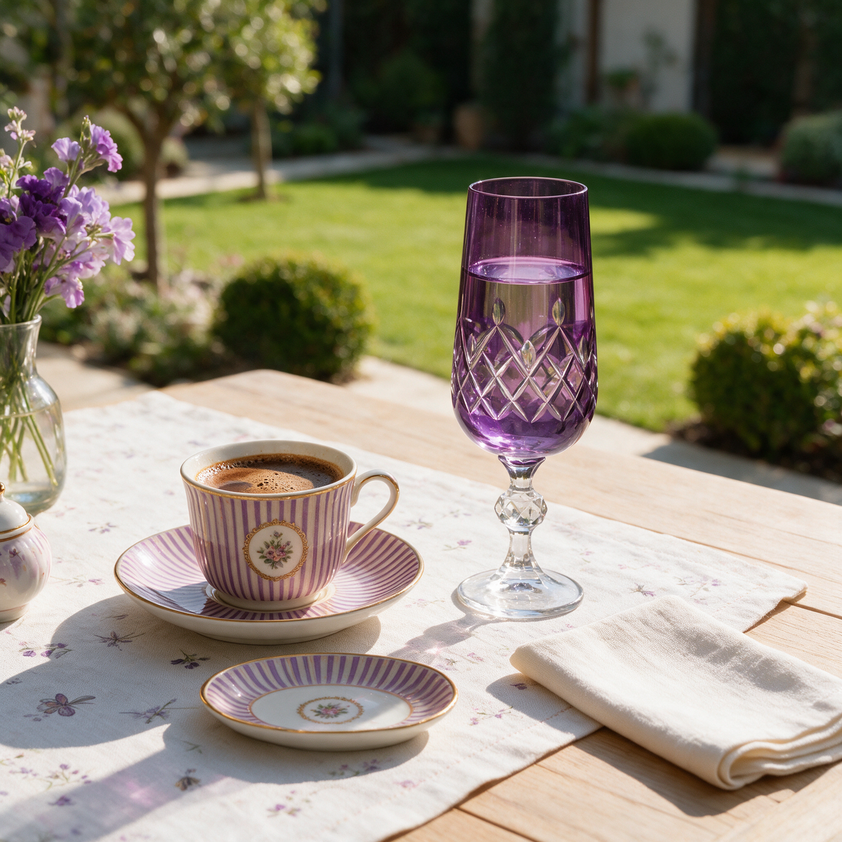 Bohemia Crystal ARIA Flute Glass 180cc