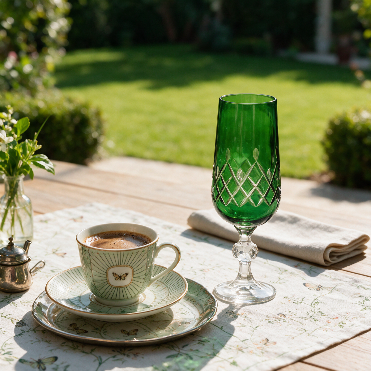Bohemia Crystal ARIA Flute Glass 180cc