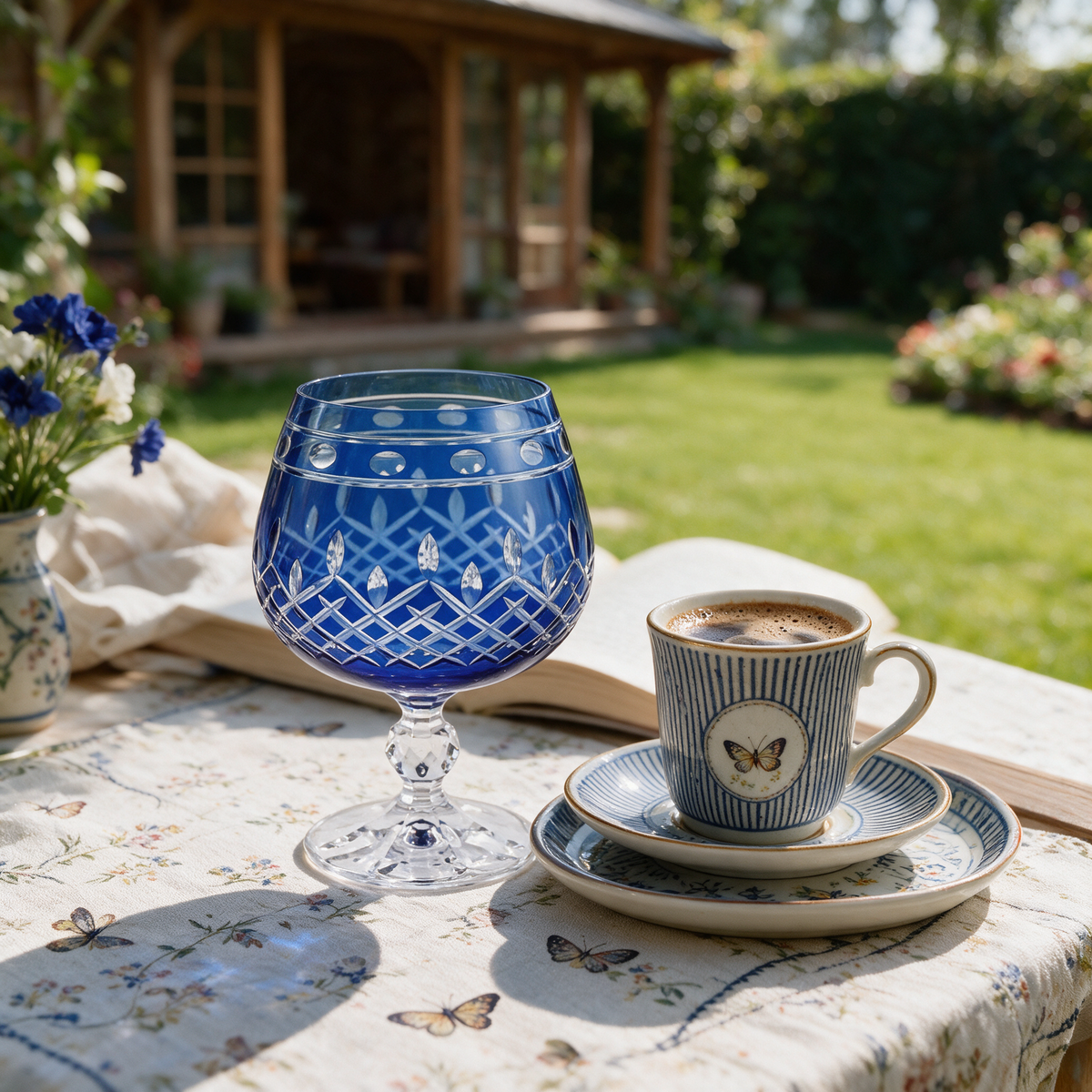 Bohemia Crystal Ardea Kahve Yanı Su Bardağı 250cc