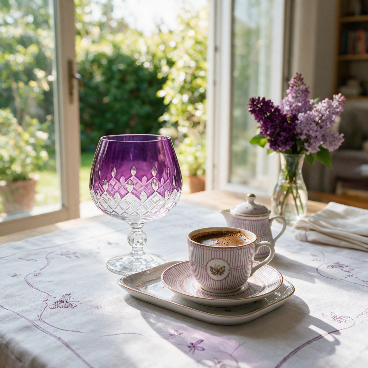 Bohemia Crystal ARIA Coffee Side Water Glass 250cc
