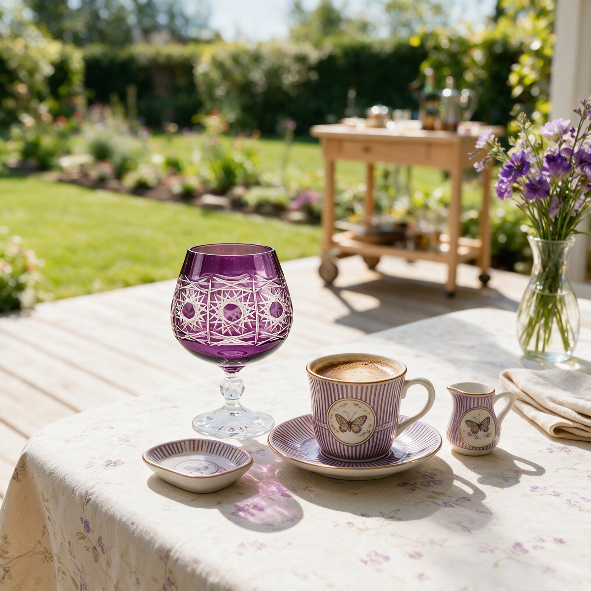 Bohemia Crystal Pavo Kahve Yanı Su Bardağı 250cc