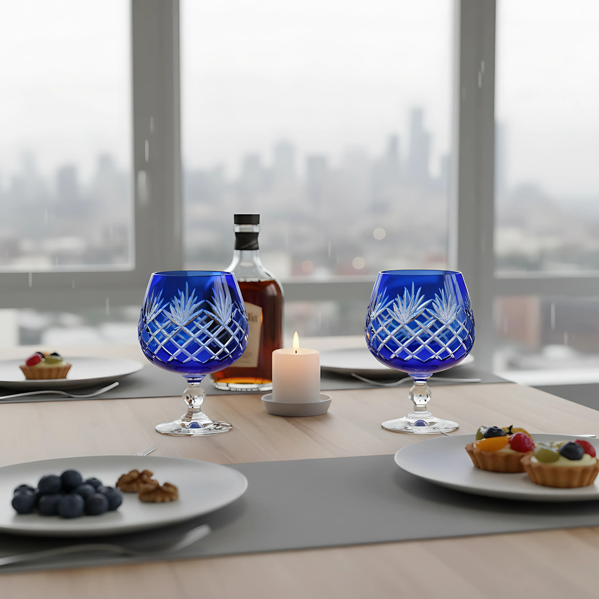 Bohemia Crystal Ara Kahve Yanı Su Bardağı