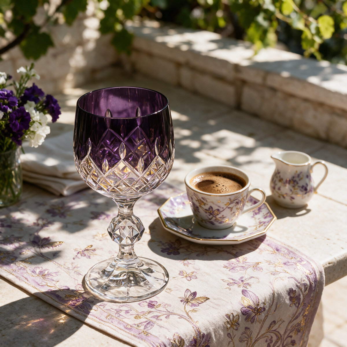 Bohemia Crystal ARIA Crystal Coffee Side Water Glass 150cc