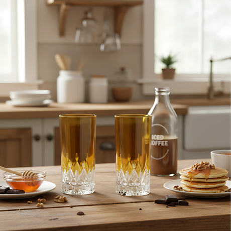 Aria Cam Uzun Su Bardağı - Margerie Crystal