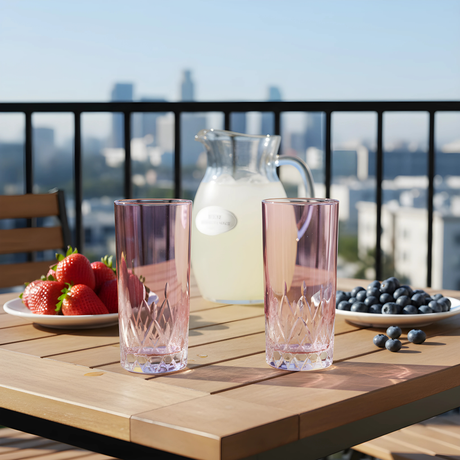 Aria Cam Uzun Su Bardağı - Margerie Crystal