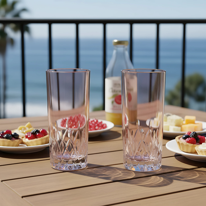 Aria Cam Uzun Su Bardağı - Margerie Crystal