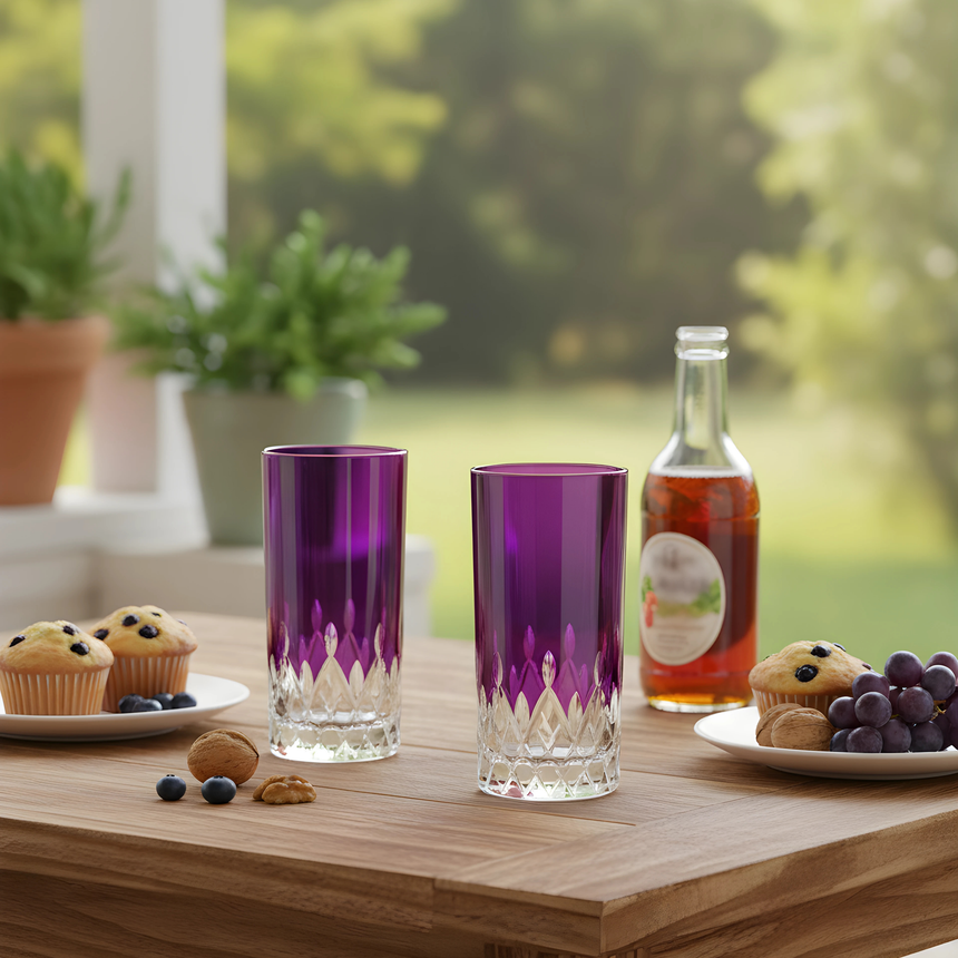 Aria Cam Uzun Su Bardağı - Margerie Crystal