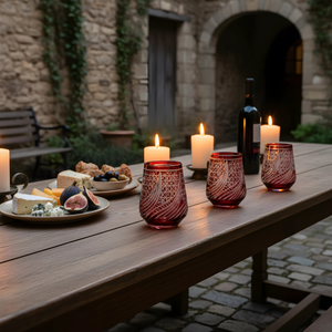 Aurora Cam Su Bardağı - Margerie Crystal