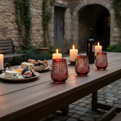 Aurora Cam Su Bardağı - Margerie Crystal