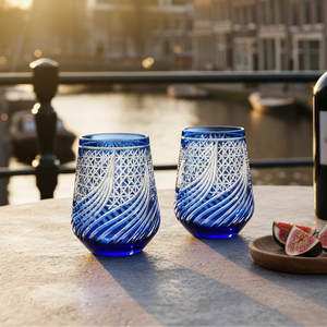 Aurora Cam Su Bardağı - Margerie Crystal