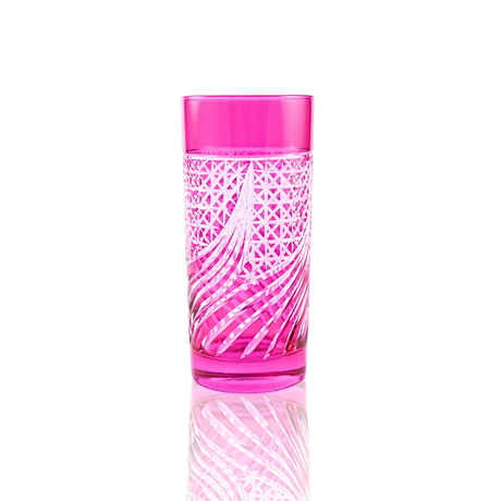 Aurora Cam Uzun Su Bardağı - Margerie Crystal