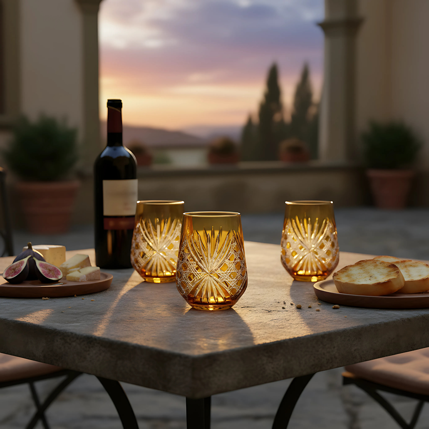 Éclat Cam Su Bardağı - Margerie Crystal