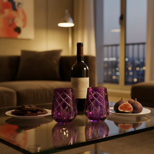 Heritage Cam Su Bardağı - Margerie Crystal