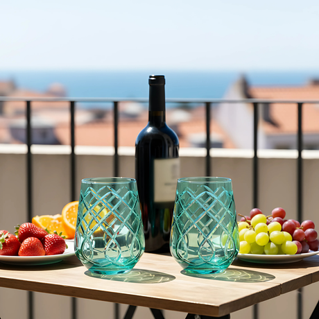 Heritage Cam Su Bardağı - Margerie Crystal